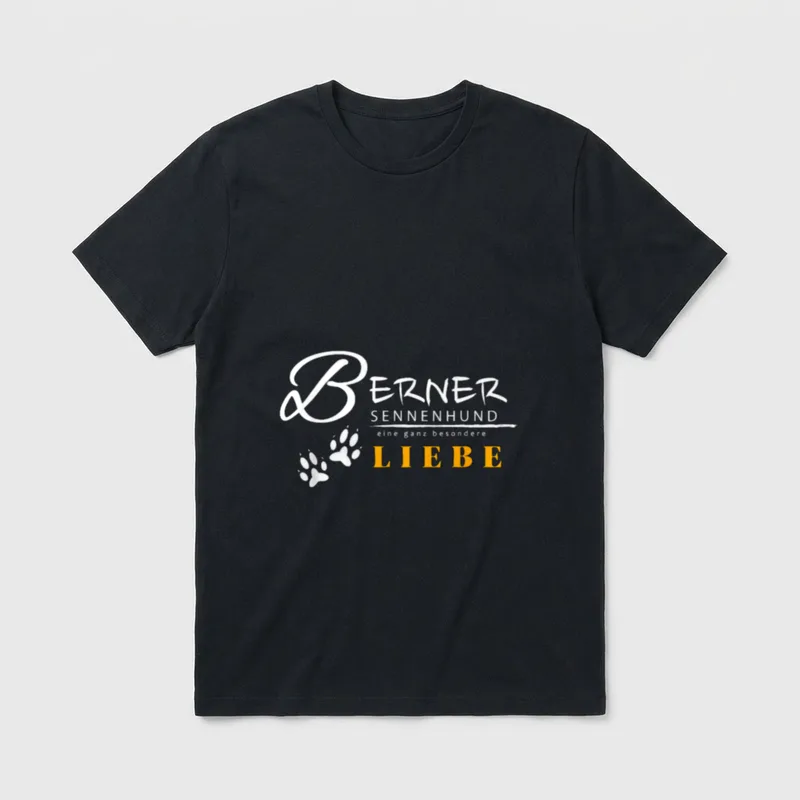 Berner Sennenhund eine ganz T-Shirt – Klassisches T-Shirt in Schwarz