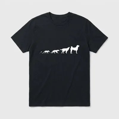 Appenzeller Sennenhund Hunde Evolution T-Shirt – Klassisches T-Shirt in Schwarz
