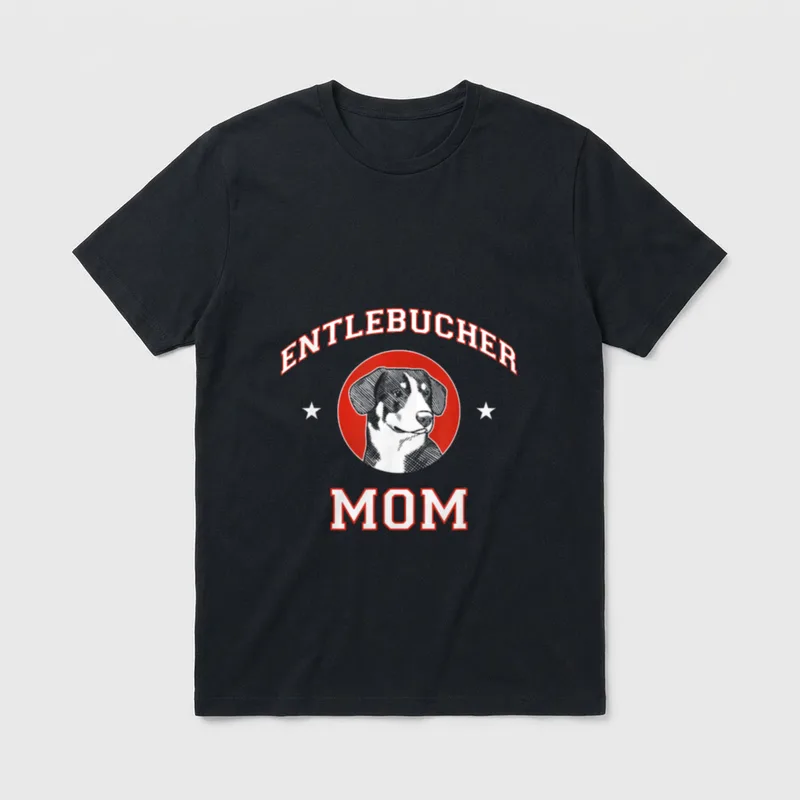 Entlebucher Sennenhund Mama Hund T-Shirt – Klassisches T-Shirt in Schwarz