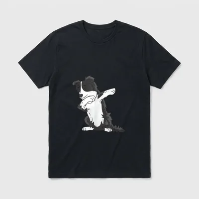 Border Collie für Hundefreunde T-Shirt – Klassisches T-Shirt in Schwarz