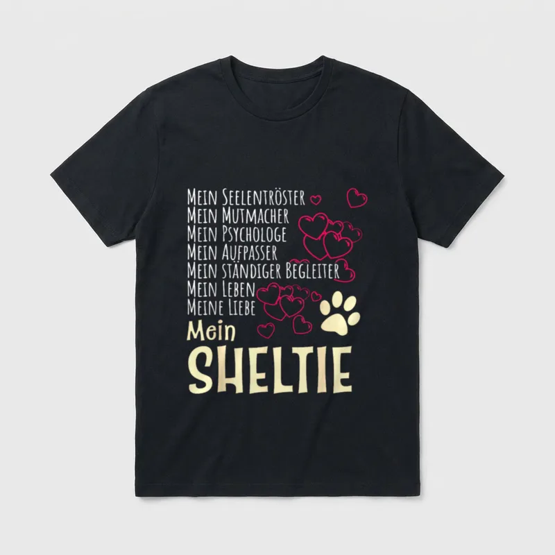 Bekleidung Hunde Besitzer Spruch T-Shirt – Klassisches T-Shirt in Schwarz