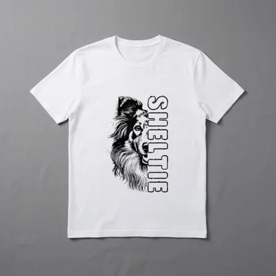 Sheltie Hund Herrchen Frauchen T-Shirt – Klassisches T-Shirt in Schwarz