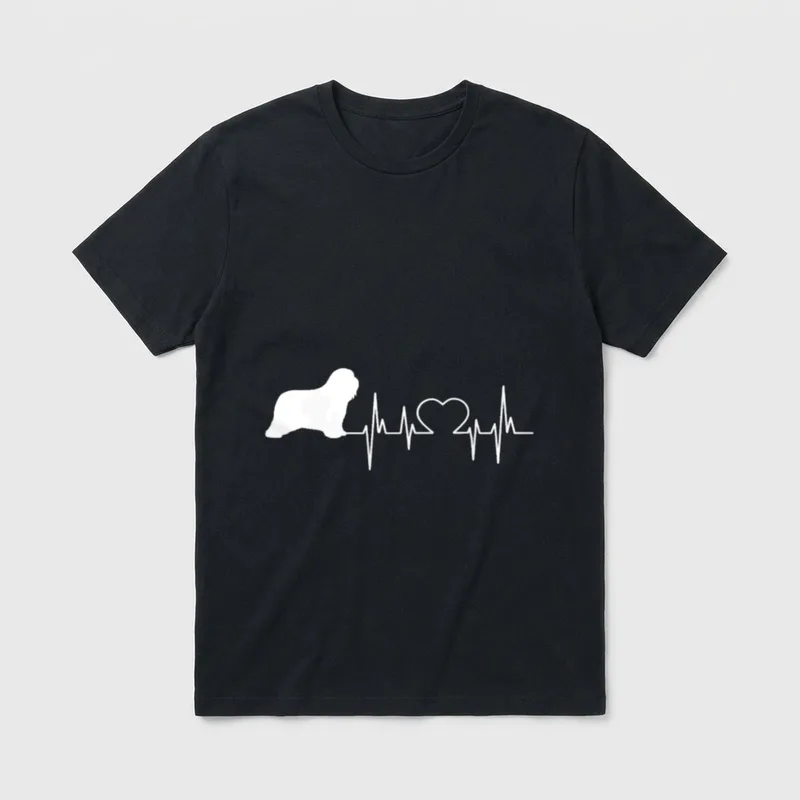Bearded Collie für Frauen T-Shirt – Klassisches T-Shirt in Schwarz