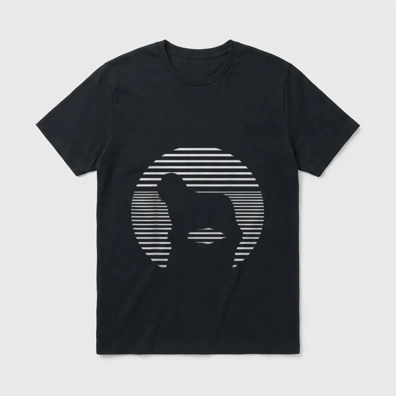 Bearded Collie für Frauen Männer T-Shirt – Klassisches T-Shirt in Schwarz