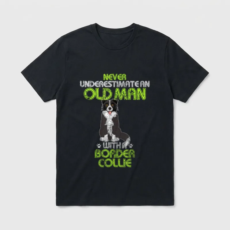 Vintage Unterschätze niemals T-Shirt – Klassisches T-Shirt in Schwarz