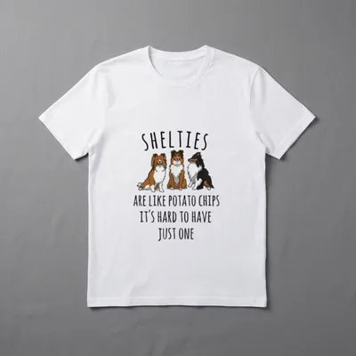 Sheltie Sheltie Mom Gifts T-Shirt – Klassisches T-Shirt in Schwarz