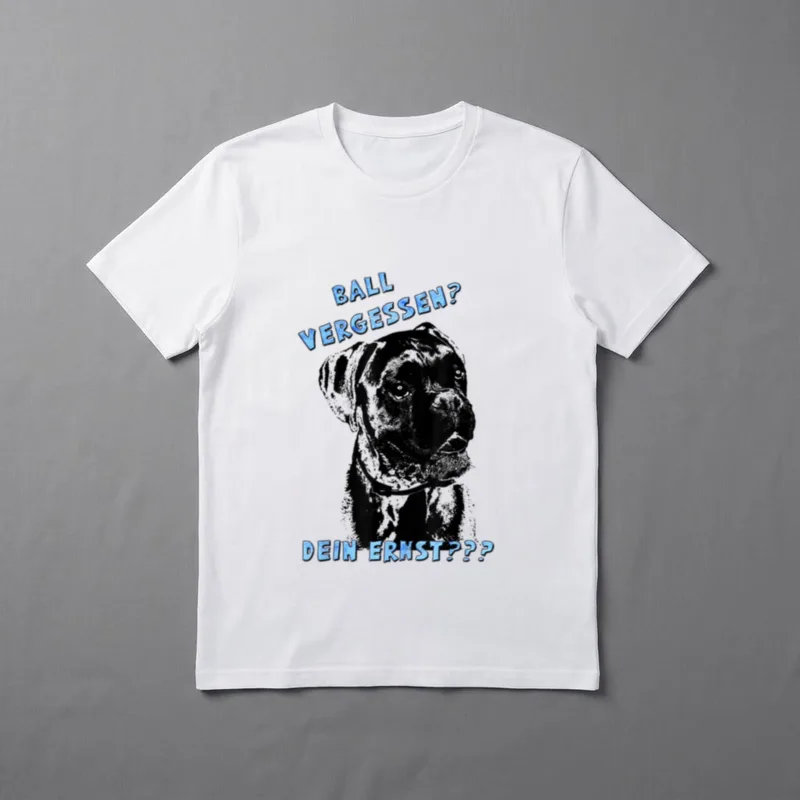 Deutscher Boxer Hund Besitzer T-Shirt – Klassisches T-Shirt in Schwarz
