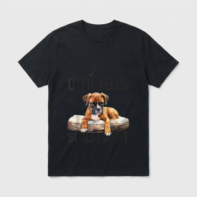 Süße Pyjama Hunderassen Offizielles T-Shirt – Klassisches T-Shirt in Schwarz