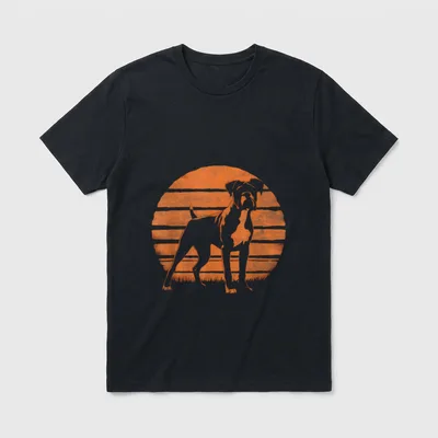 Retro Vintage Design Deutscher T-Shirt – Klassisches T-Shirt in Schwarz