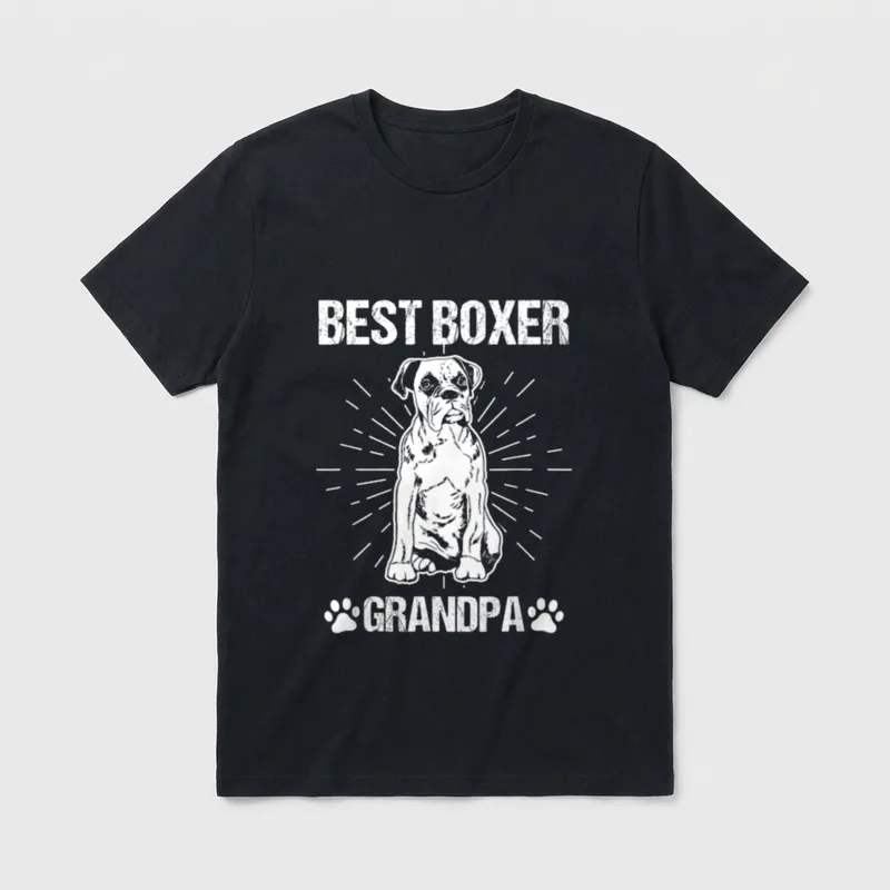 bester boxer opa boxer T-Shirt – Klassisches T-Shirt in Schwarz