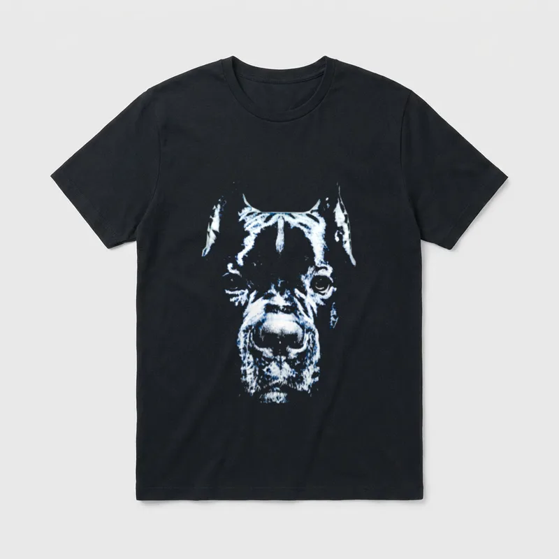 Cane Corso Hundekopf italienischer T-Shirt – Klassisches T-Shirt in Schwarz