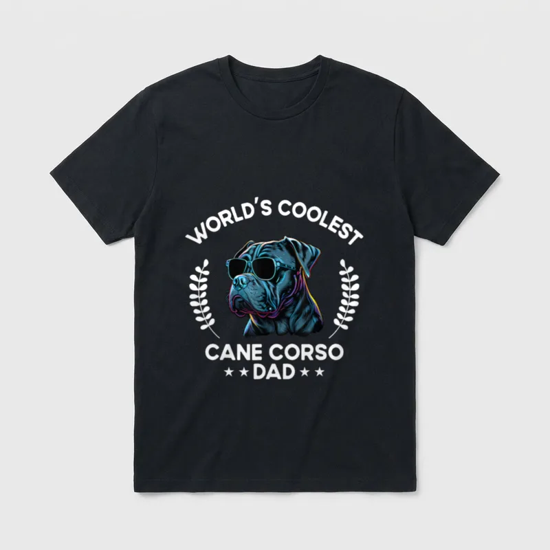 The Woof Wardrobe Cane T-Shirt – Klassisches T-Shirt in Schwarz