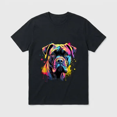 Niedlicher Cane Corso Hund T-Shirt – Klassisches T-Shirt in Schwarz