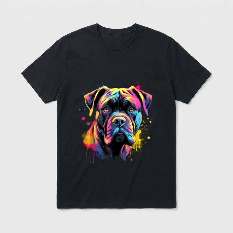 Niedlicher Cane Corso Hund T-Shirt – Klassisches T-Shirt in Schwarz