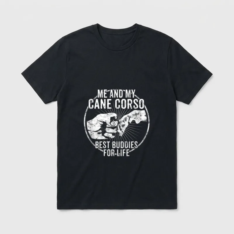 Cane Corso T-Shirt 0038 – Klassisches T-Shirt in Schwarz