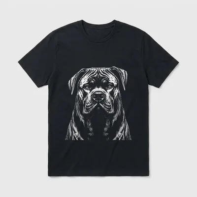 Cane Corso Italiano Hundeliebhaber T-Shirt – Klassisches T-Shirt in Schwarz