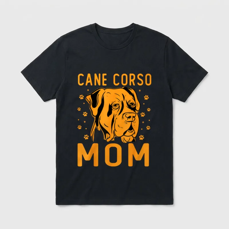 Frau Cane Corso Mama T-Shirt – Klassisches T-Shirt in Schwarz