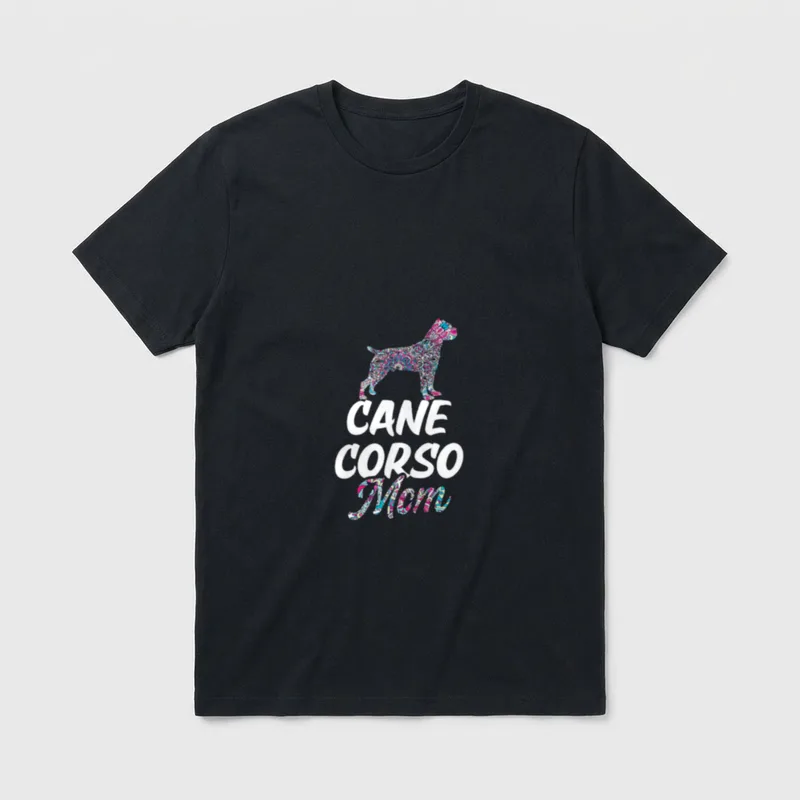 Beste Cane Corso Mama T-Shirt – Klassisches T-Shirt in Schwarz