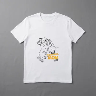 Chihuahua-Kleidung Beste Chihuahua-Mutter aller T-Shirt – Klassisches T-Shirt in Schwarz