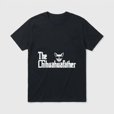 Chihuahua Dad Shirt – Klassisches T-Shirt in Schwarz