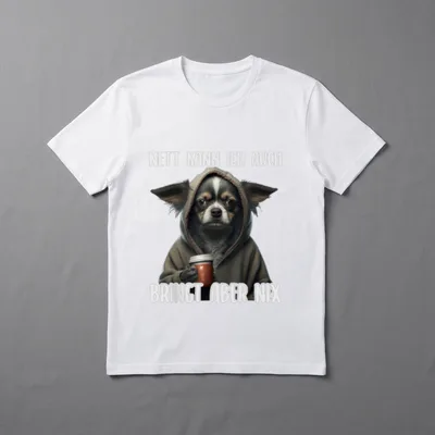 Nett Kann Ich Auch Bringt T-Shirt – Klassisches T-Shirt in Schwarz