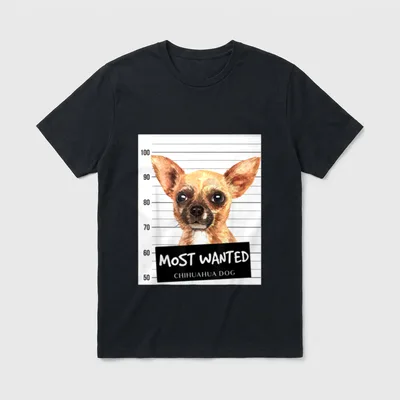 Chiwawa Lover Chihuahua T-Shirt – Klassisches T-Shirt in Schwarz