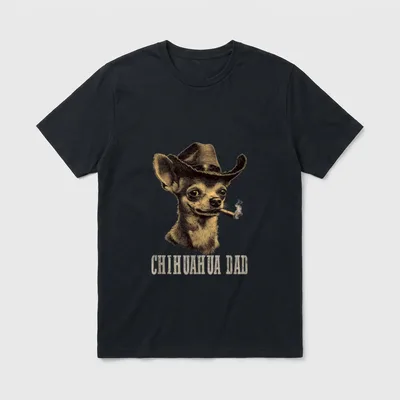 Chihuahua Hund Vintage Best T-Shirt – Klassisches T-Shirt in Schwarz