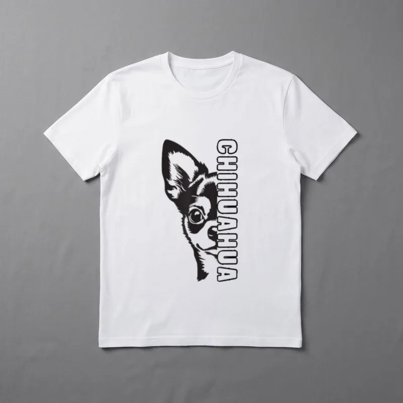 Chihuahua Hund Herrchen Frauchen T-Shirt – Klassisches T-Shirt in Schwarz
