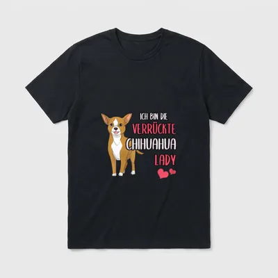 Chihuahua Hund Ich bin T-Shirt – Klassisches T-Shirt in Schwarz
