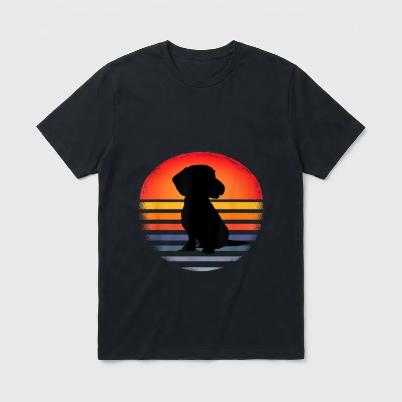 Schutzengel Hat Jeder Glückspilze T-Shirt – Klassisches T-Shirt in Schwarz