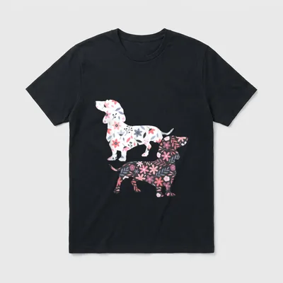 Hundebesitzer Hunde Haustier Dackel T-Shirt – Klassisches T-Shirt in Schwarz