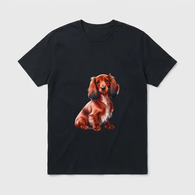 Süßes Hundewelpe Welpen Hund T-Shirt – Klassisches T-Shirt in Schwarz