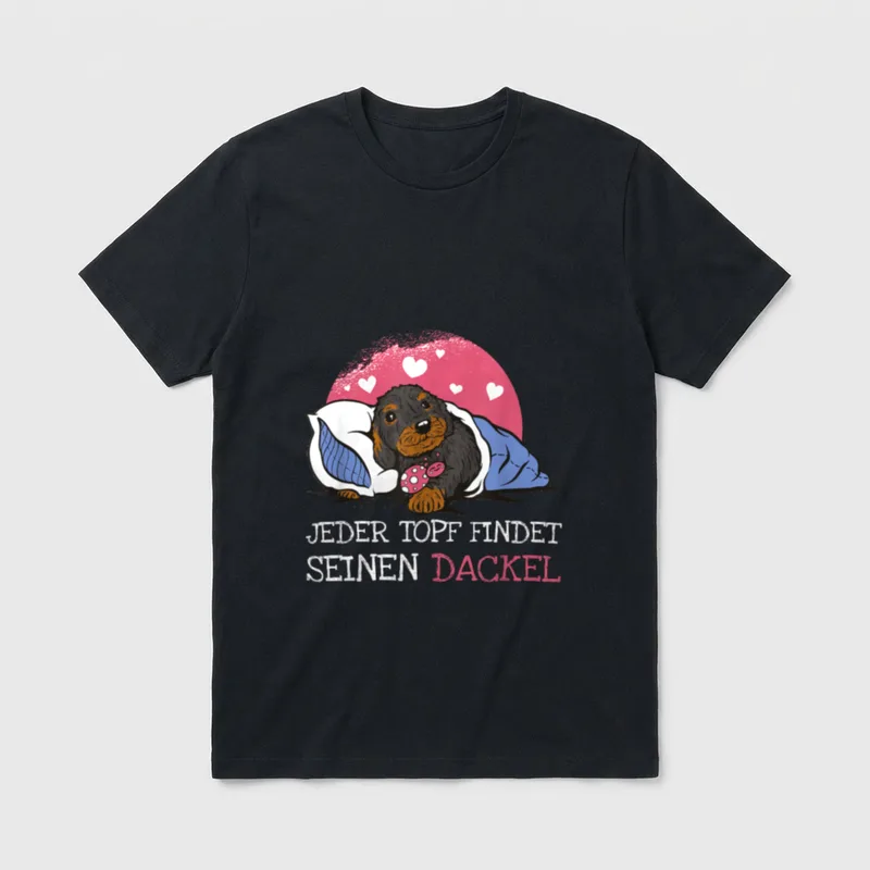 Offizielles Schlaf Jeder Topf T-Shirt – Klassisches T-Shirt in Schwarz