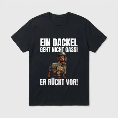 Herrchen und Frauchen Hund T-Shirt – Klassisches T-Shirt in Schwarz