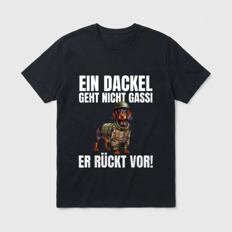 Herrchen und Frauchen Hund T-Shirt – Klassisches T-Shirt in Schwarz