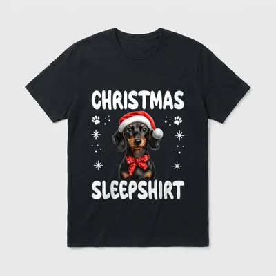 Dackel Wiener Doxie Hund T-Shirt – Klassisches T-Shirt in Schwarz