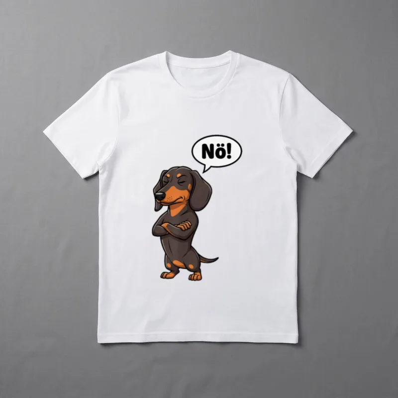 Pyjama Dackel Liebhaber Geschenke T-Shirt – Klassisches T-Shirt in Schwarz