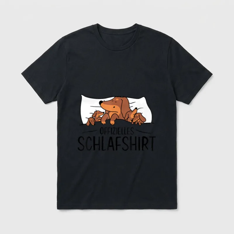 Langschläfer Schlafen Morgenmuffel Schlafshirts T-Shirt – Klassisches T-Shirt in Schwarz