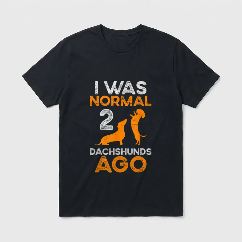 Weiner Weenie I was T-Shirt – Klassisches T-Shirt in Schwarz