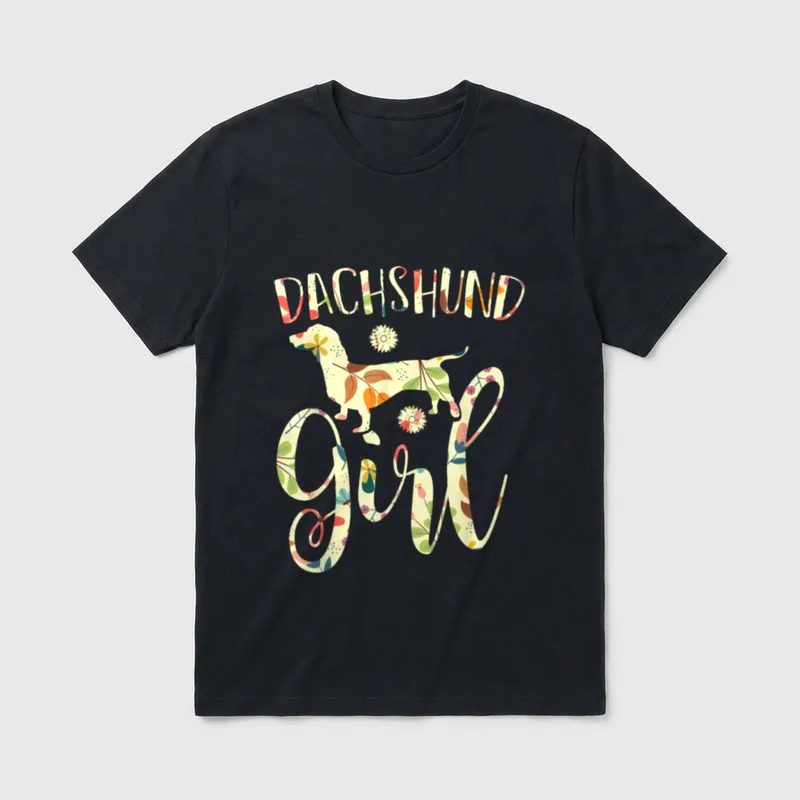 Hundebesitzer Haustier Hunde Mädchen T-Shirt – Klassisches T-Shirt in Schwarz