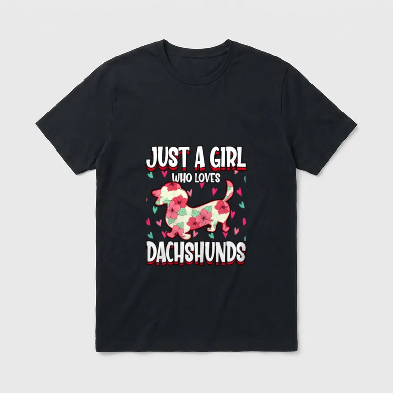Lustiges Hundefell mit Aufschrift T-Shirt – Klassisches T-Shirt in Schwarz