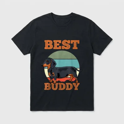 Dachshund Teckel Besitzer Züchter T-Shirt – Klassisches T-Shirt in Schwarz