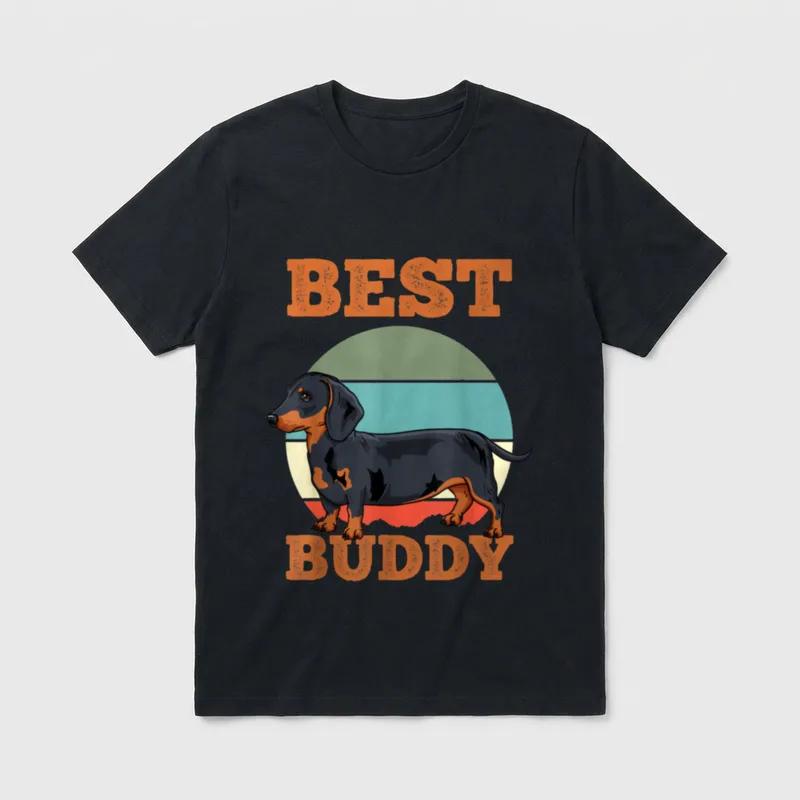 Dachshund Teckel Besitzer Züchter T-Shirt – Klassisches T-Shirt in Schwarz