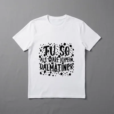 Karneval Tu So T-Shirt – Klassisches T-Shirt in Schwarz