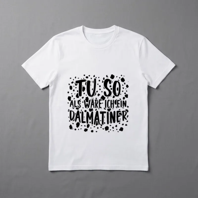 Karneval Tu So T-Shirt – Klassisches T-Shirt in Schwarz