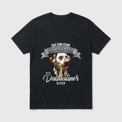 Dalmatiner Hund Hunderasse Hundehalter T-Shirt – Klassisches T-Shirt in Schwarz