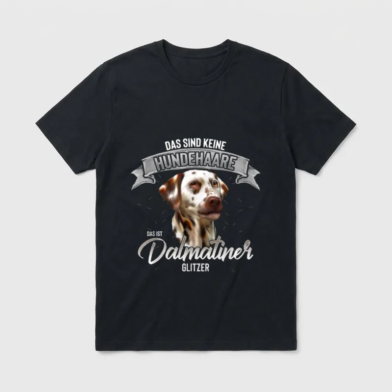 Dalmatiner Hund Hunderasse Hundehalter T-Shirt – Klassisches T-Shirt in Schwarz