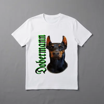 Dobermann Pinscher für Hundefreunde T-Shirt – Klassisches T-Shirt in Schwarz