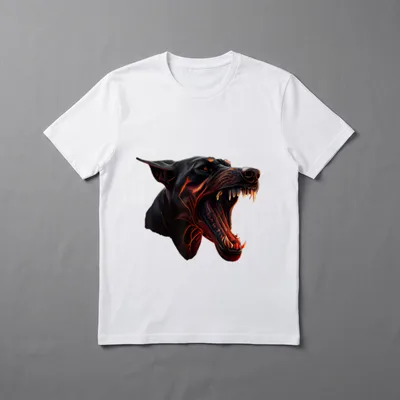 Dobermann Dobermänner Hund Hunde T-Shirt – Klassisches T-Shirt in Schwarz