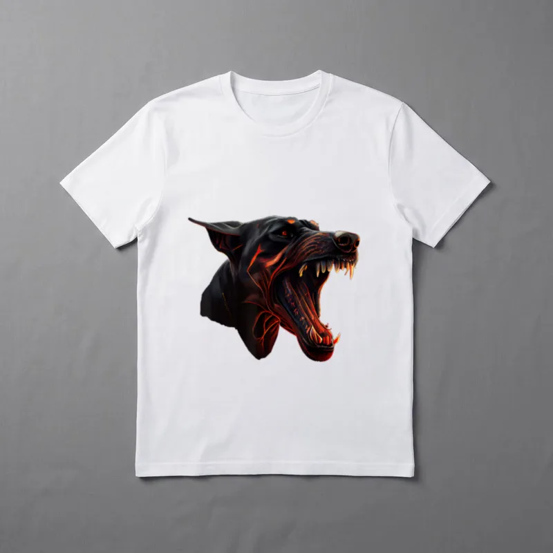 Dobermann Dobermänner Hund Hunde T-Shirt – Klassisches T-Shirt in Schwarz
